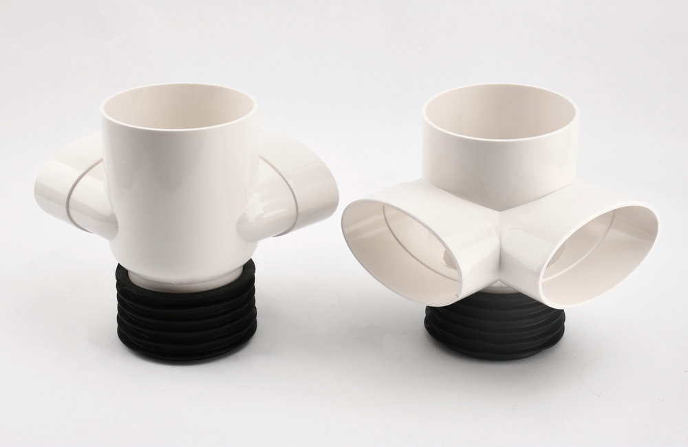 110扁伸縮立體四通